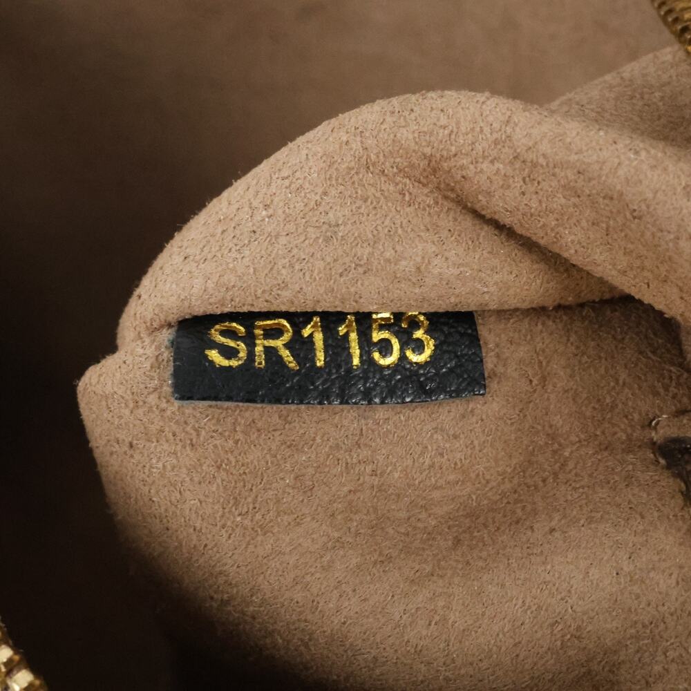 Louis Vuitton Bag W PM Tote Monogram Brown Black Pebbled Leather Handbag - Picture 14 of 16